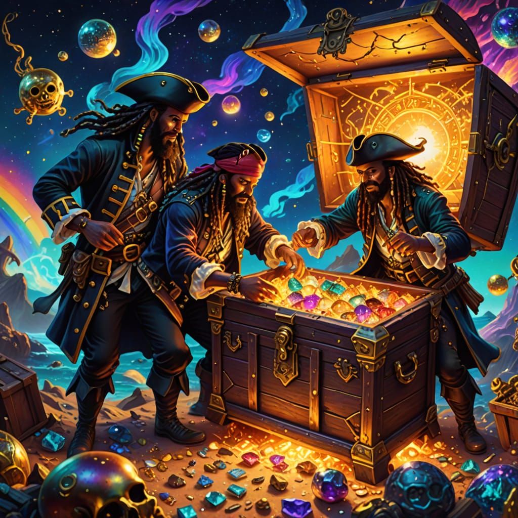 Pirates Discover Cosmic Treasure in Astral Light