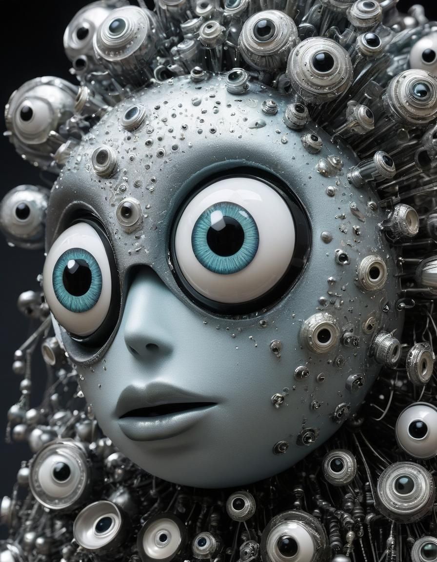 Steamplush Googly Eyes Macro Photograph