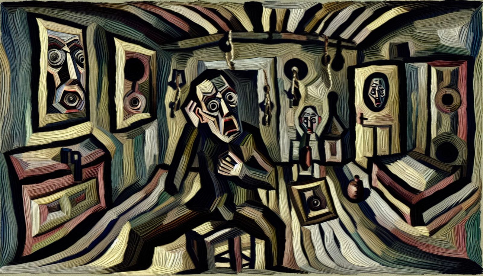 Max Beckmann interior