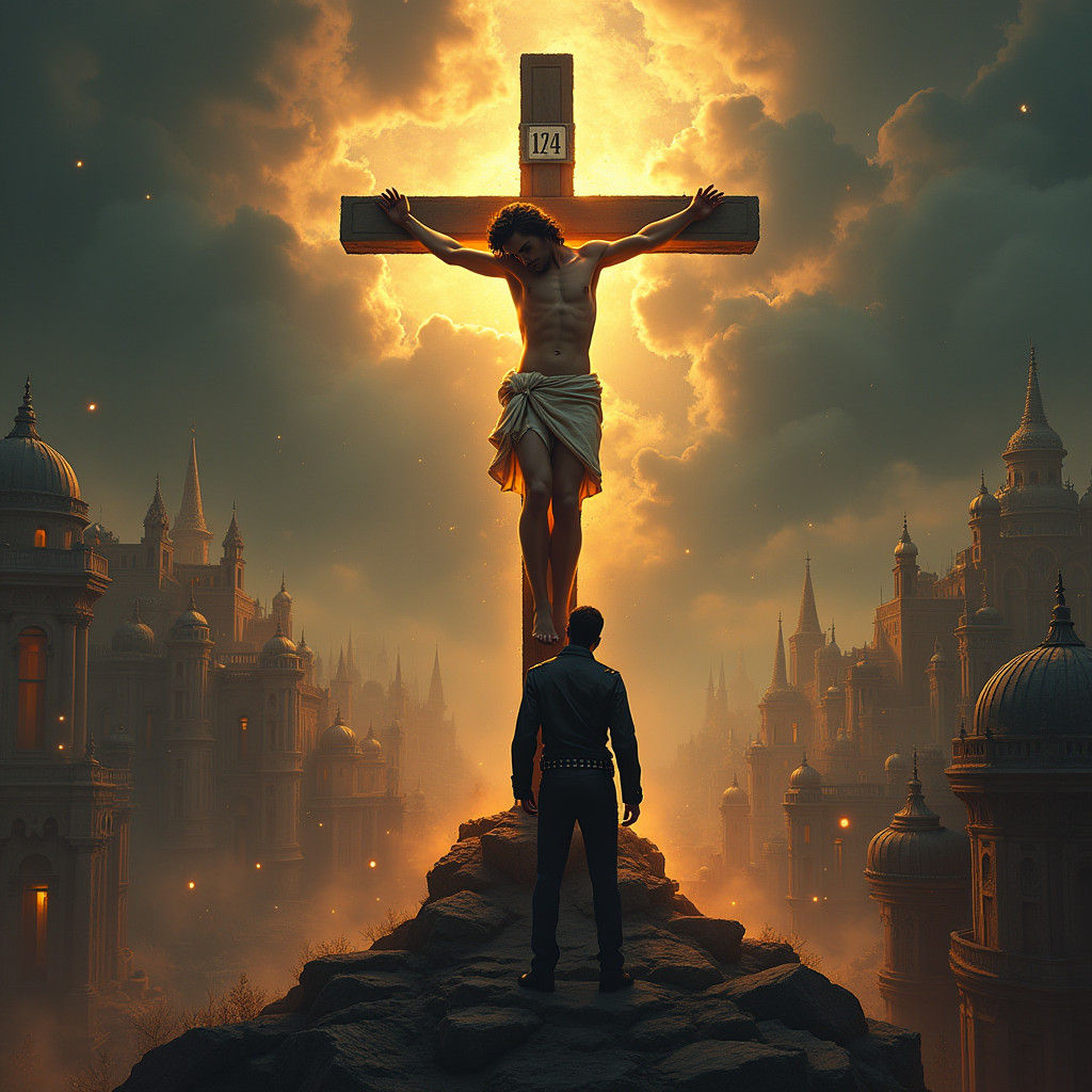 Jesus, Elvis, and the Cross: A Dystopian Rendering