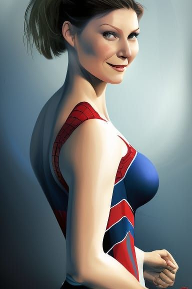 Hyperrealistic Comic Art Fusion: Parker and Watson