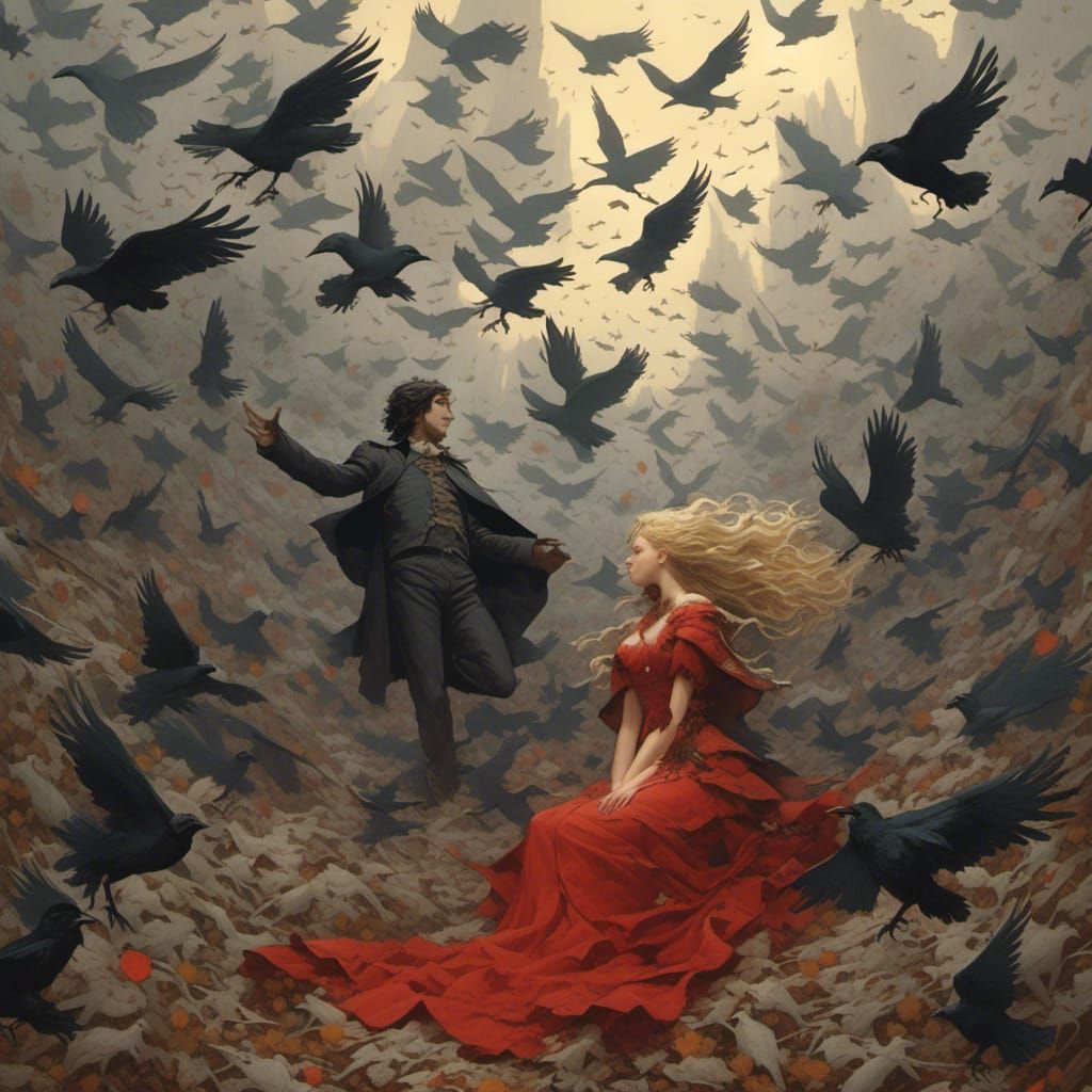 Flight of the Crows: Dark Fantasy Horror