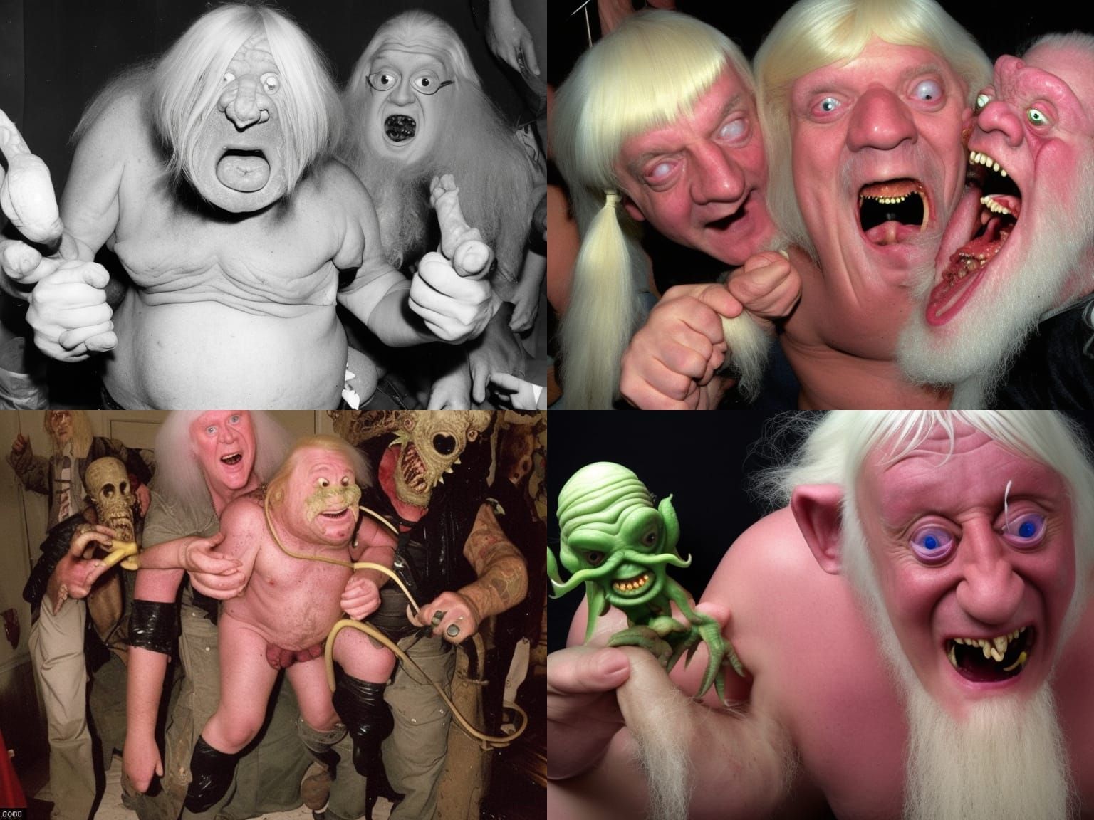 Grotesque Mutant Dwarf Horror Spectacle