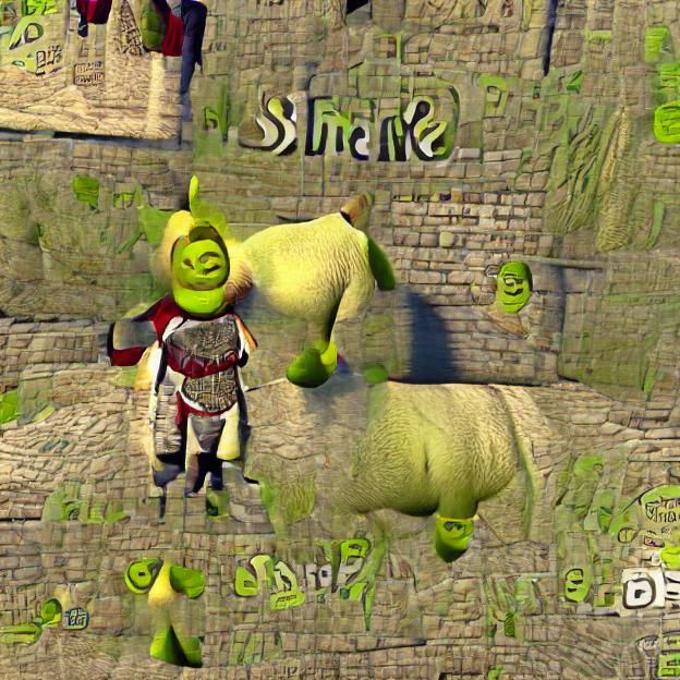 Shrek Character Art