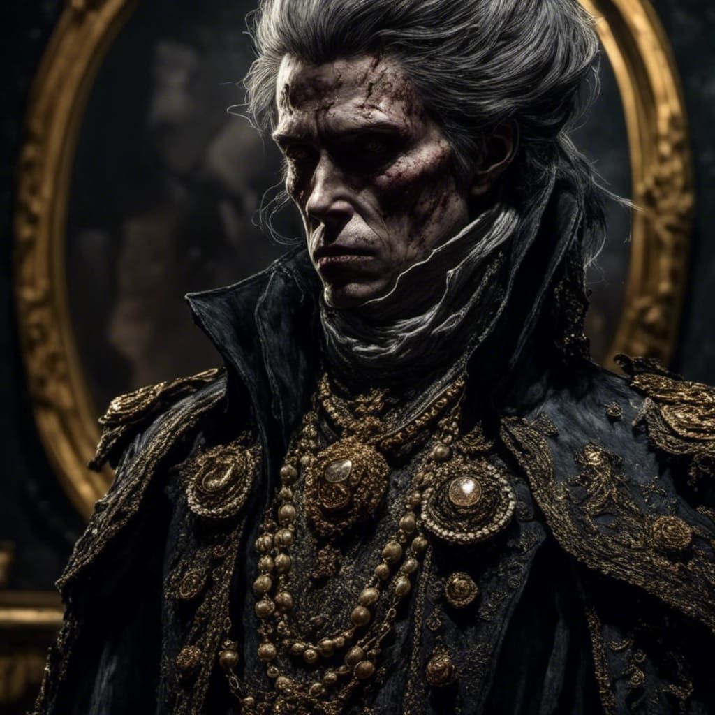 Opulent Portrait in Lavish Penthouse Setting