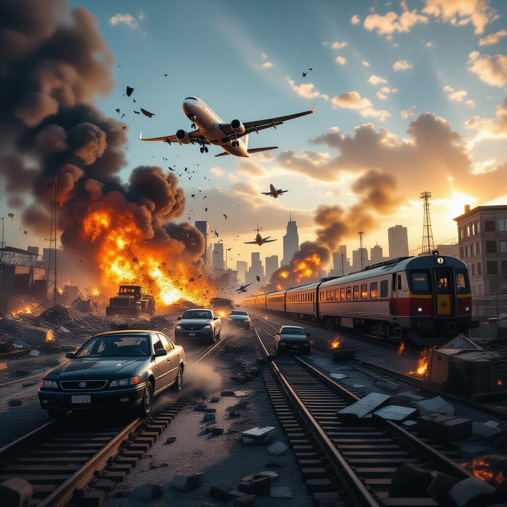 Earth in Chaos: Humanity Vanishes in Devastating Disaster