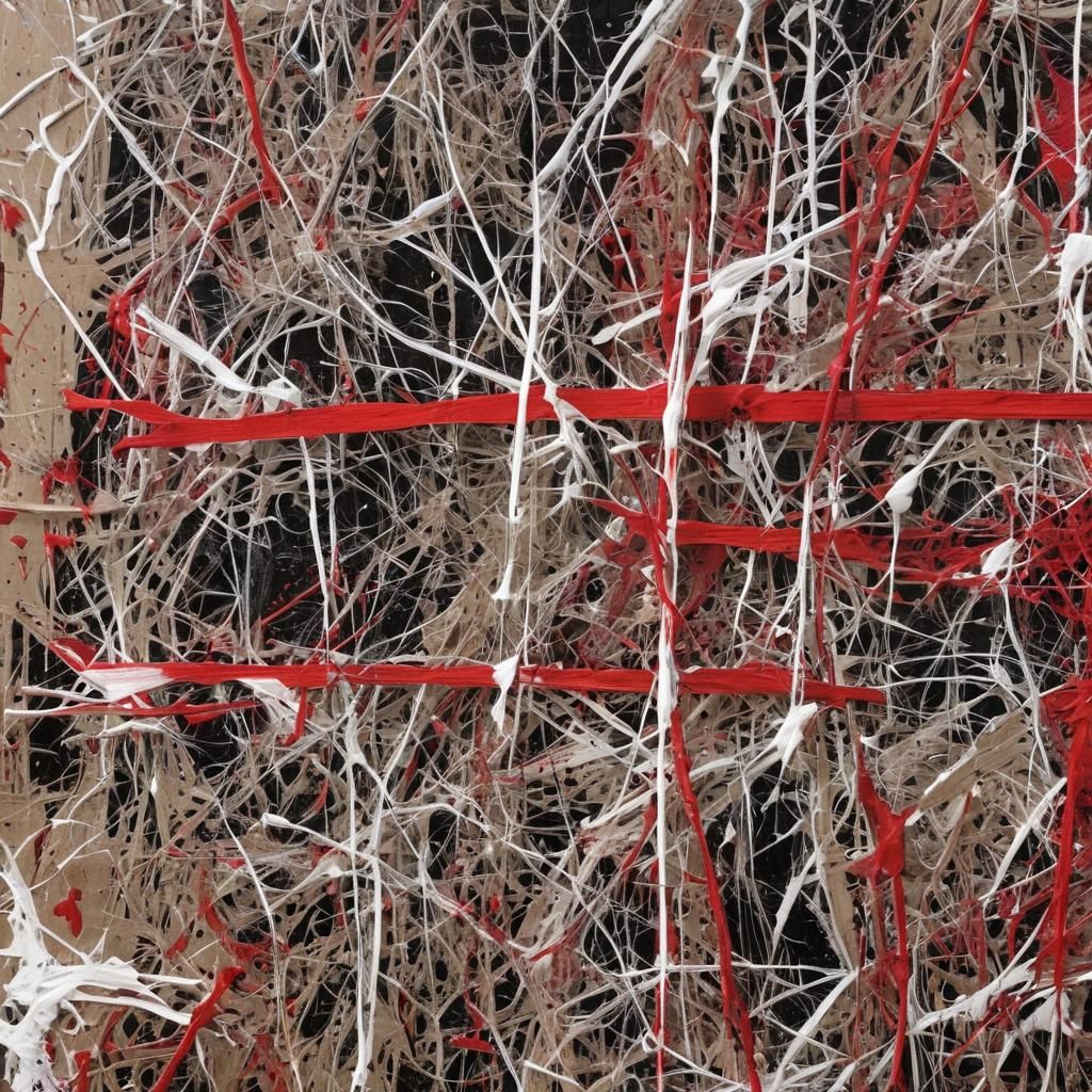 Intense Bloody Sgraffiato Horror Art