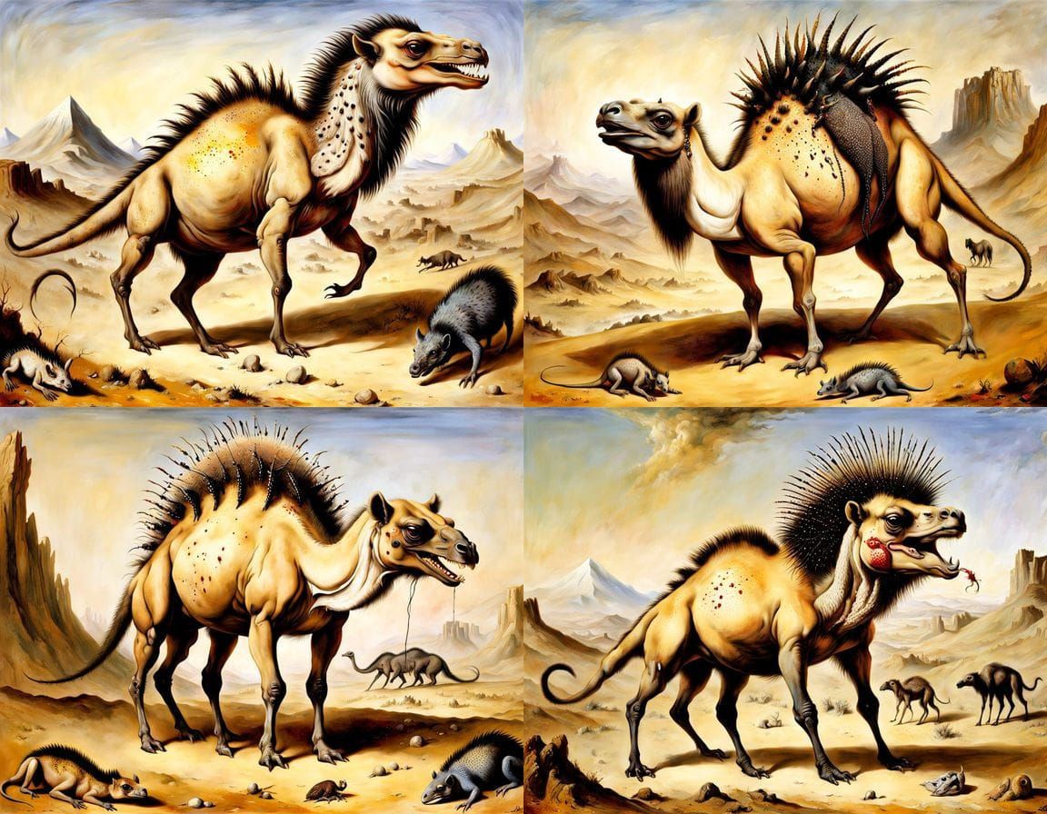 Grotesque Desert Mutant Born of Lush Nightmare