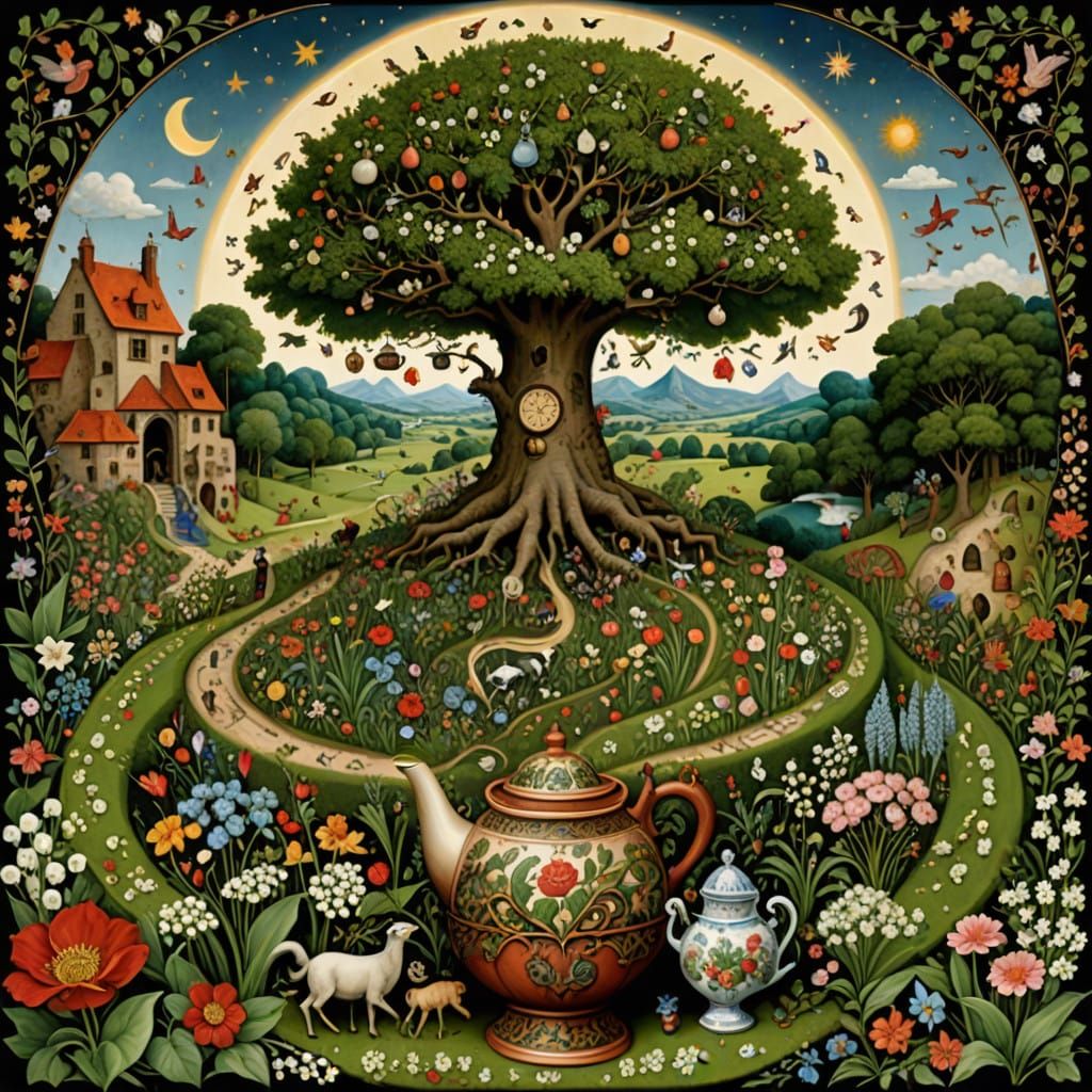 Psychedelic Florals and Frenzy in Elder Style with Celestial...