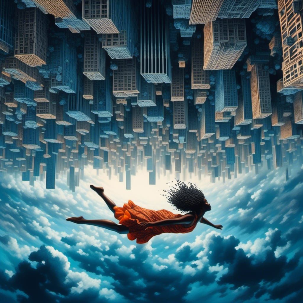 Falling Skyward: Inverted Dreams