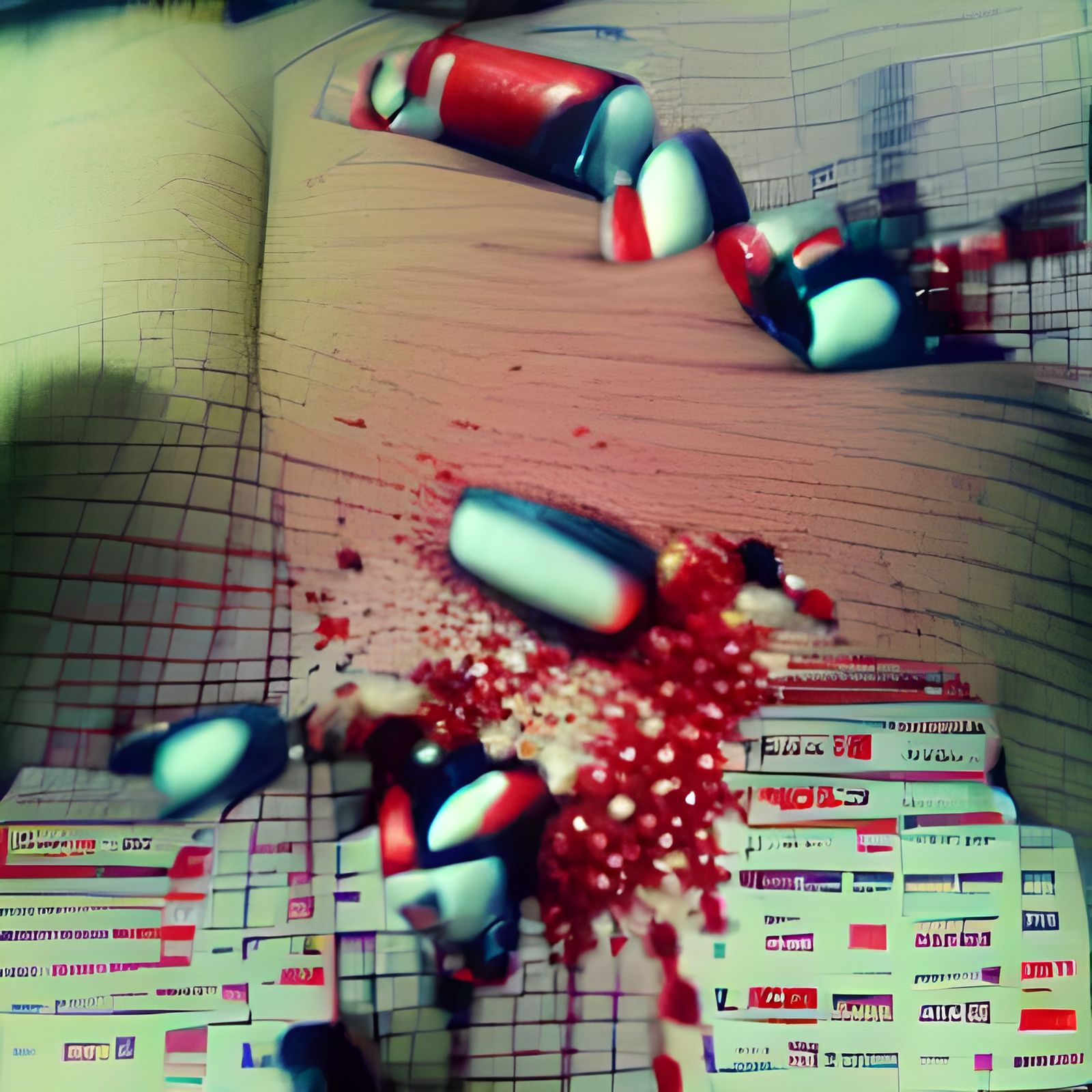 AI Generated Blank Image from Empty Prompt