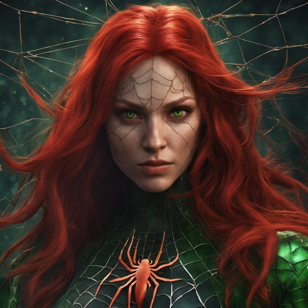 Spider Woman: Detailed Matte Painting in Unreal Engine