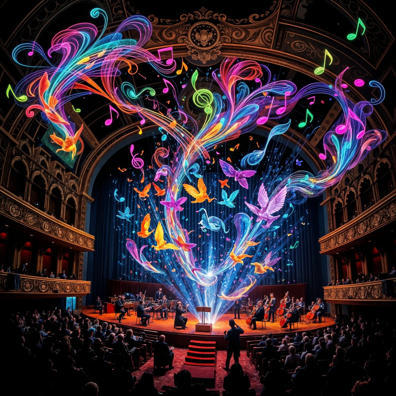 Spectacular Symphony of Whimsical Creatures