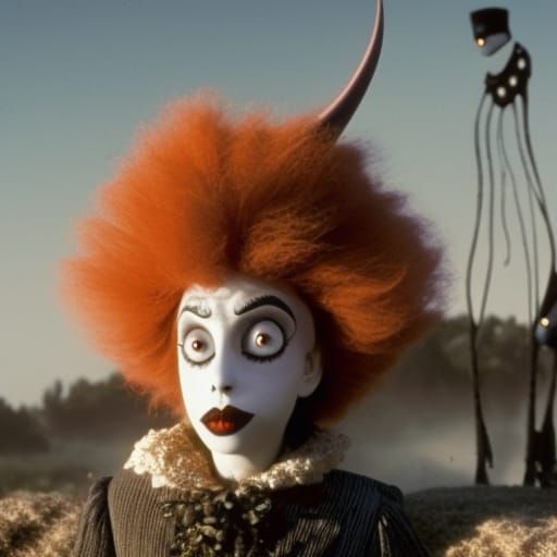 Majestic Lion-Cat in Ethereal Dreamscape