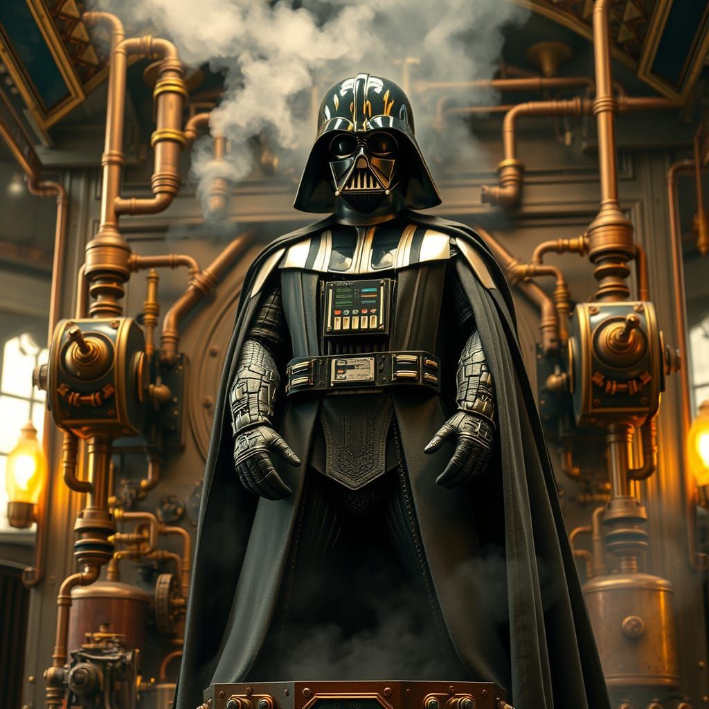 Vader build the steampunk deathstar