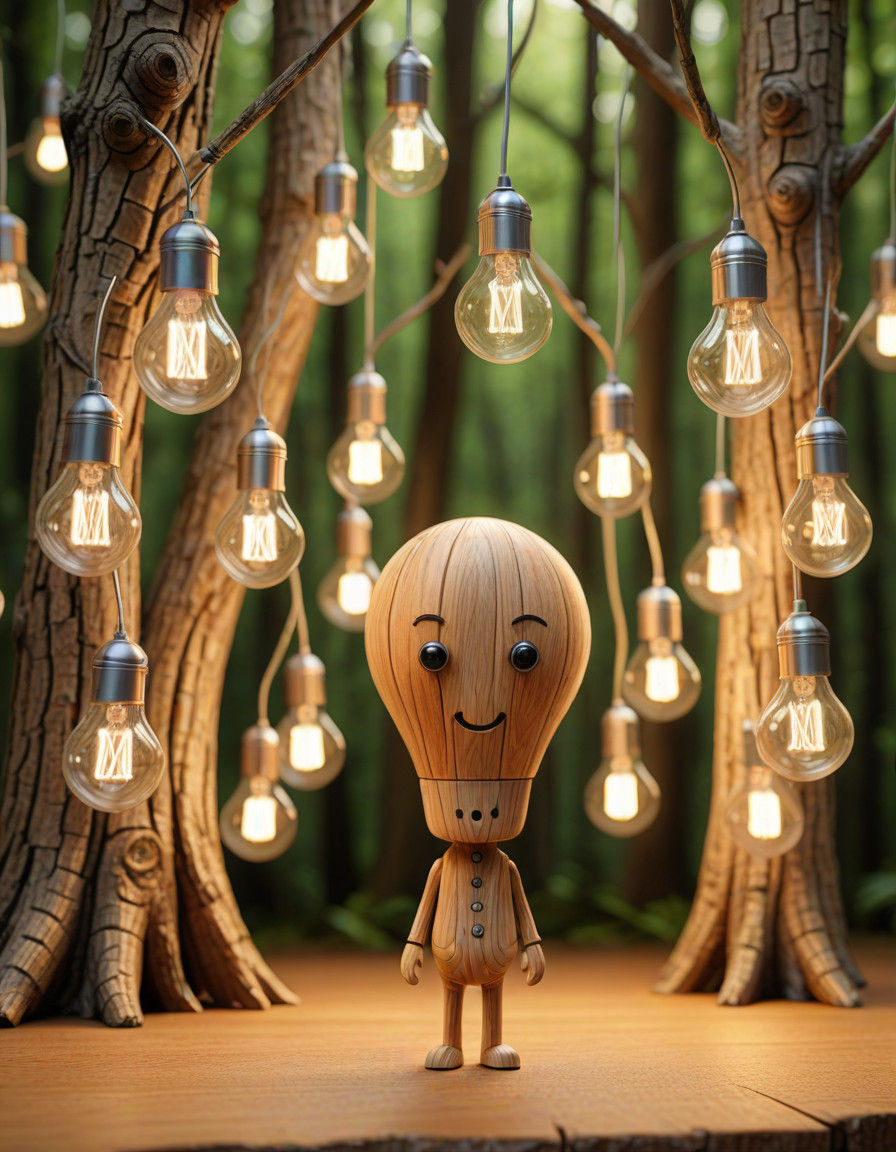 Aneezinthoo in the Lightbulb Forest