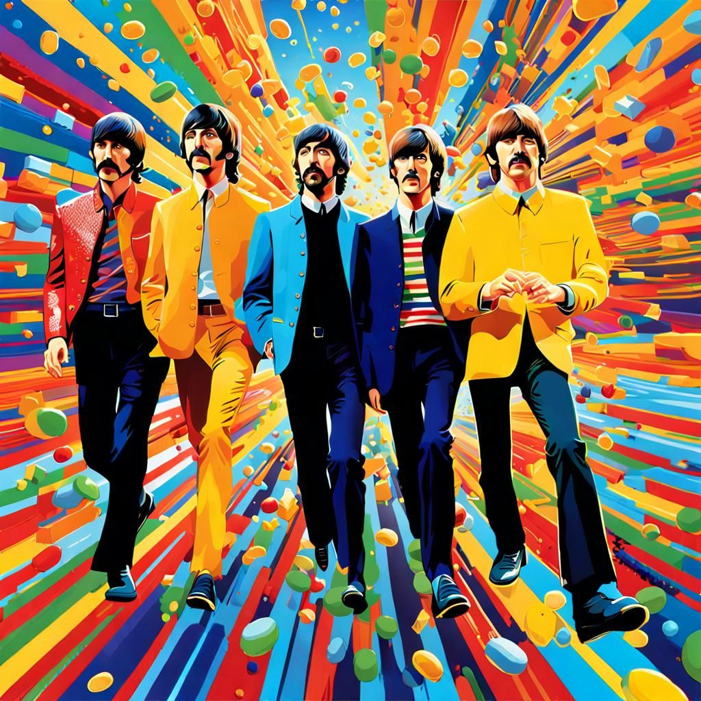 The Beatles Made of Cheese: Hyperrealistic Art