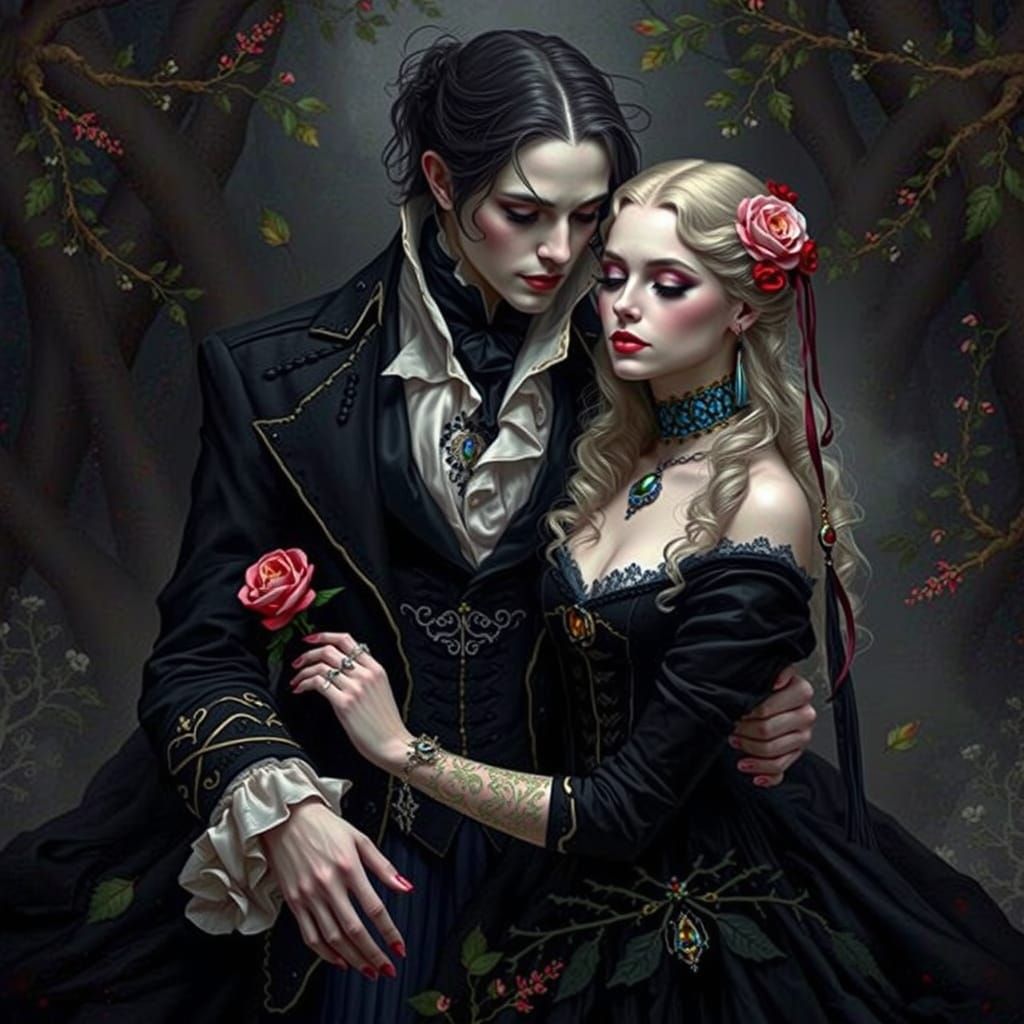 Vampire Lovers in Gothic Splendor
