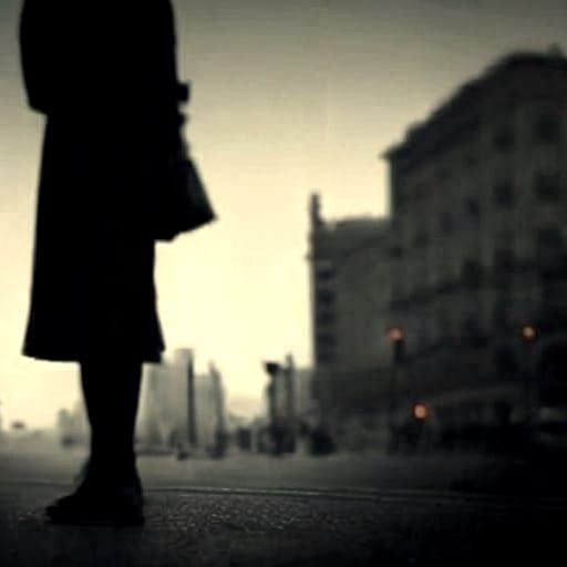 Sepia City Street Photography with Soft Focus Portraits