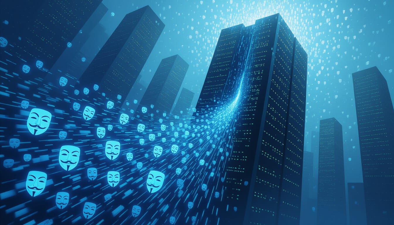 Anonymous Hive Mind Data River Overwhelms Server Fortress