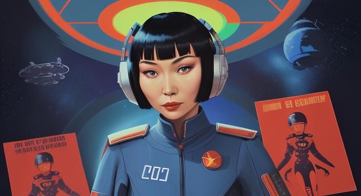 Anna May Wong as Space Spetsnaz: Poster Art