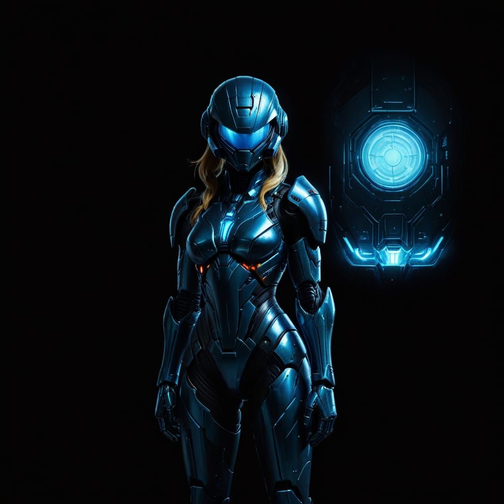 Samus Aran in Sci-Fi Armor, Industrial Design