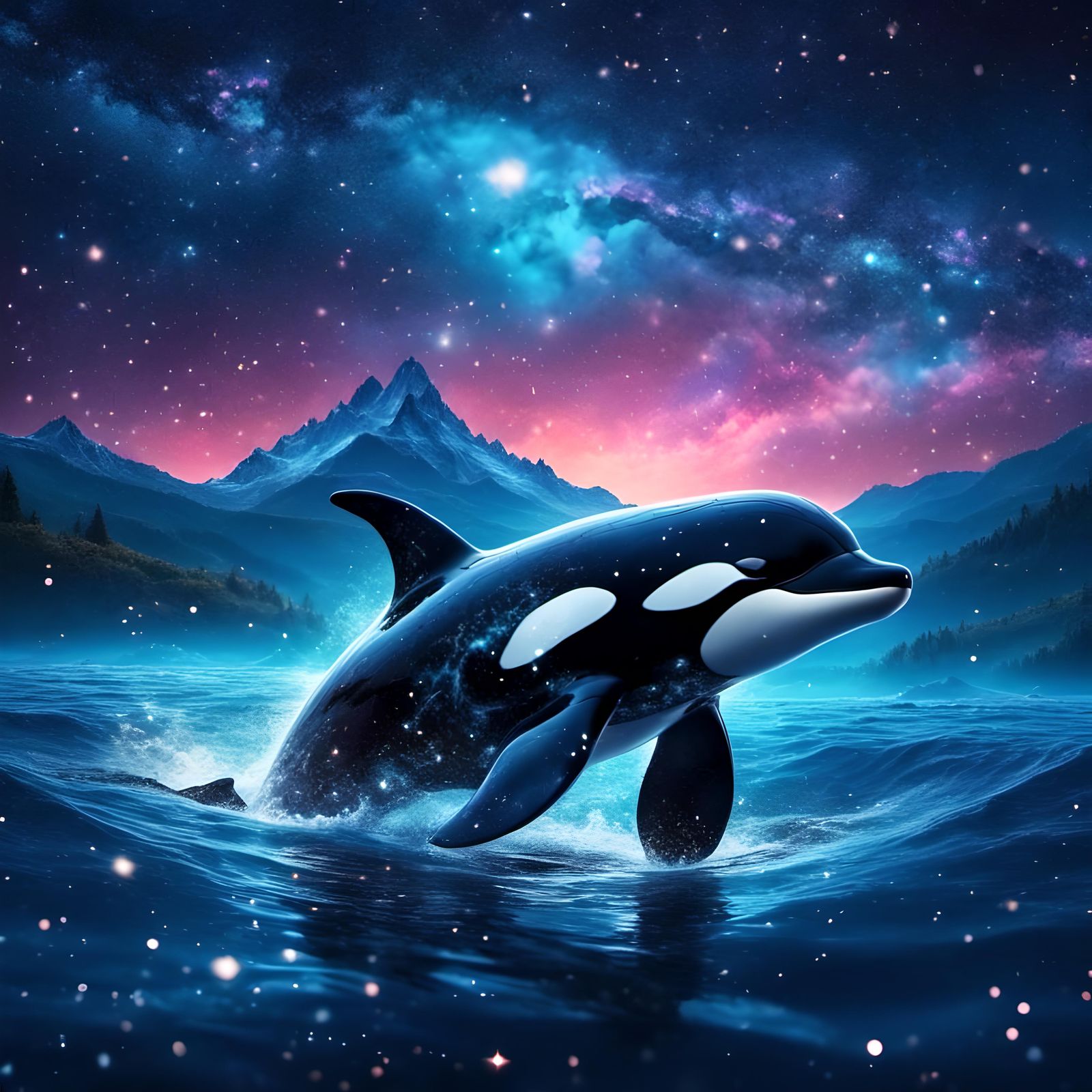 Through the cosmic sea