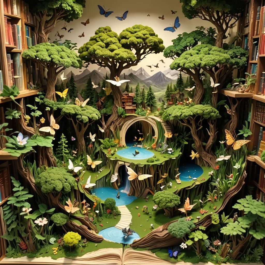 Gaia Emerges: A 3D Pop-Up Book Masterpiece