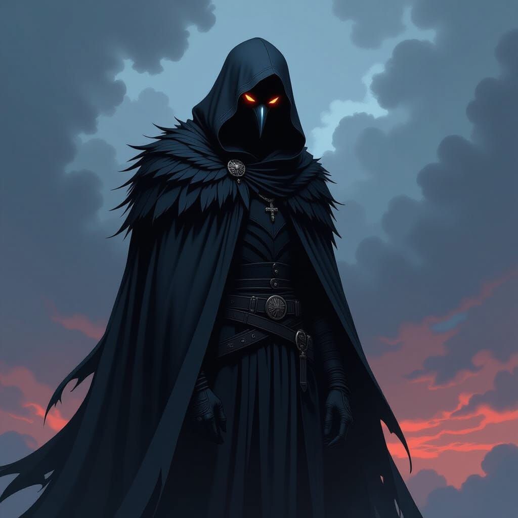 Ravenman: Gothic Surrealism Art