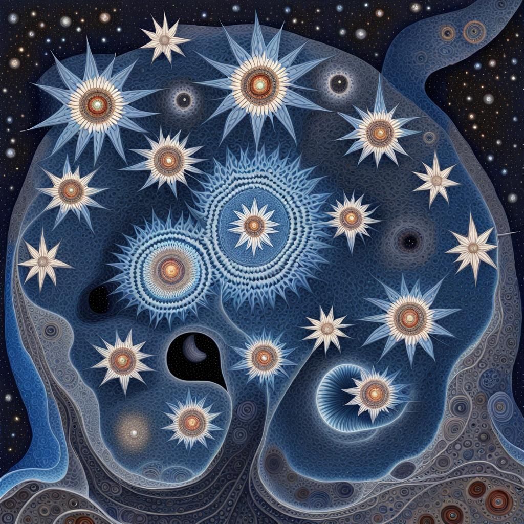 Mother of Creation: Aboriginal Fractal Art in 3D