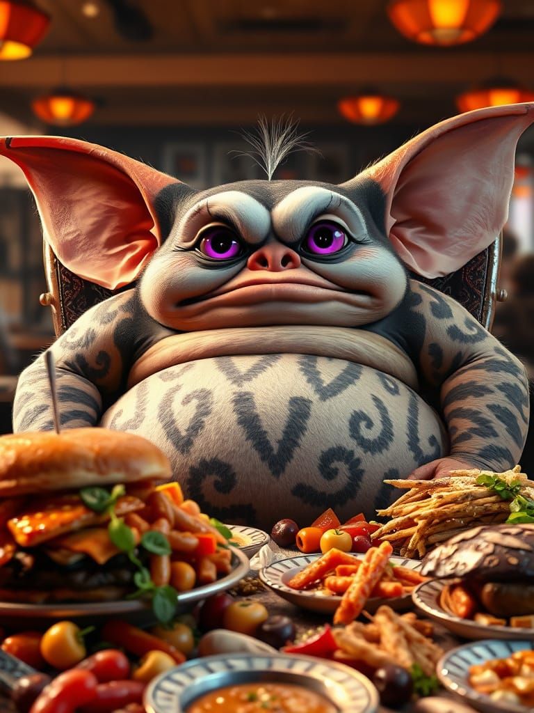 Gobbling All You Can Eat at Midnight: A Mogwai's Gluttonous ...