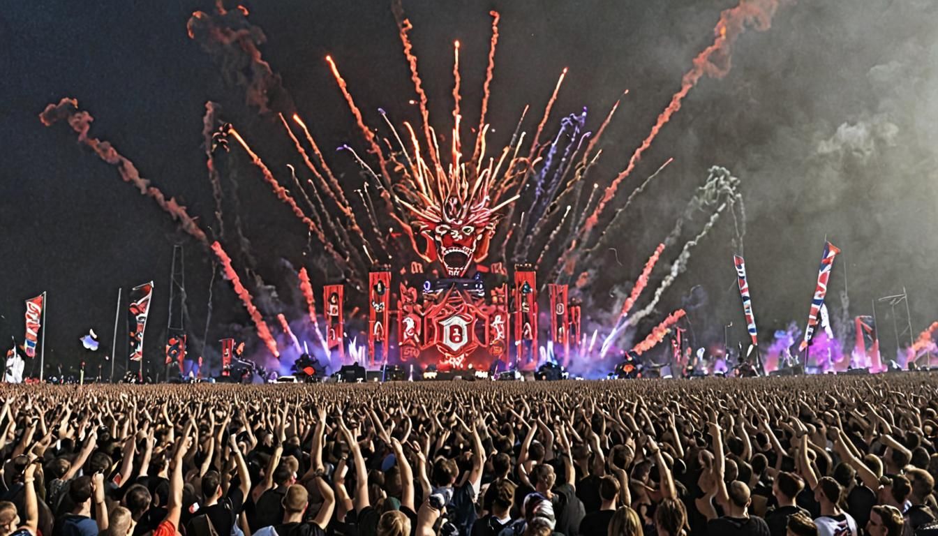 Defqon 1 Festival: Netherlands Biddinghuizen