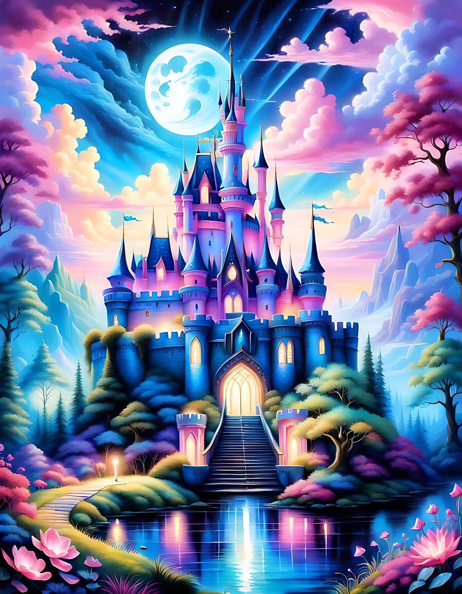 Magical enchanted castle of the magical empress I