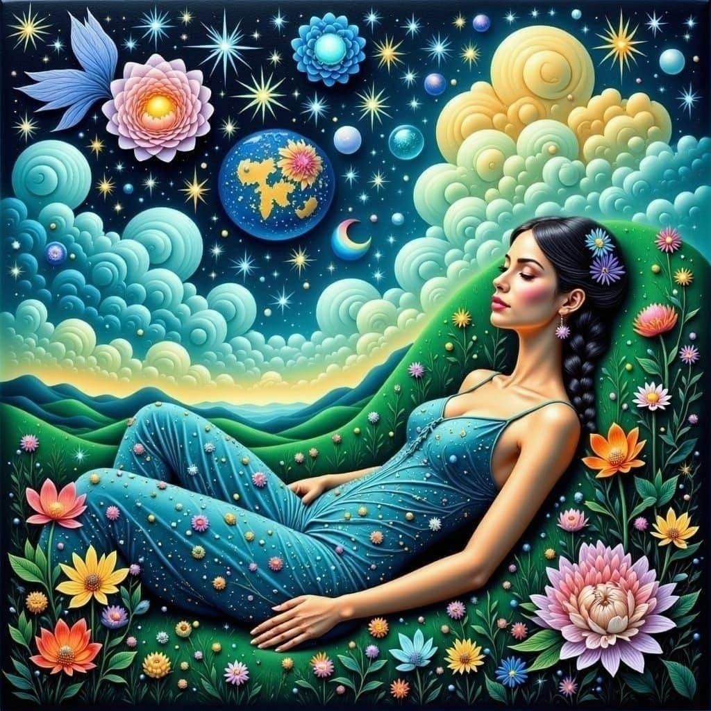 Surreal Whimsy in Vibrant Colors