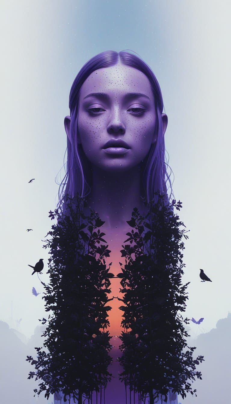 Ethereal Serenity Awaits Beneath the Dreamy Veil