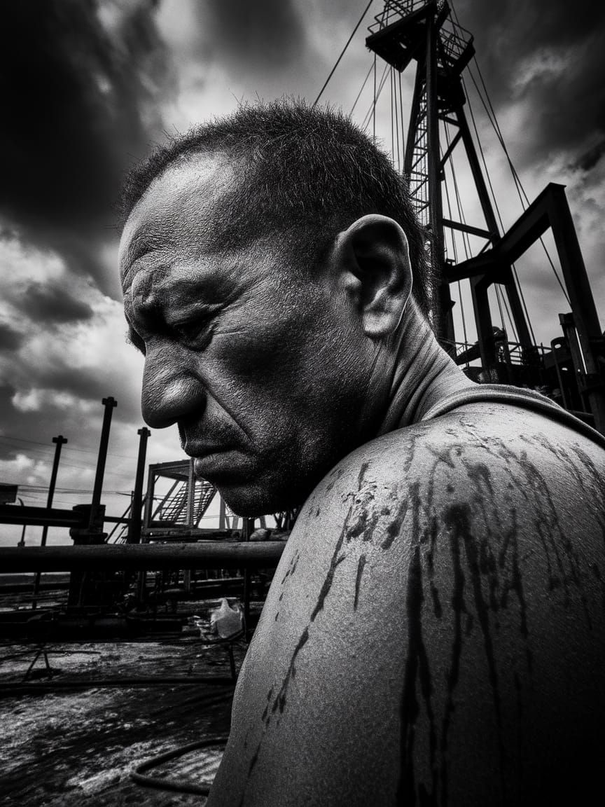 Powerful Portrait of a Drilling Industry Worker
