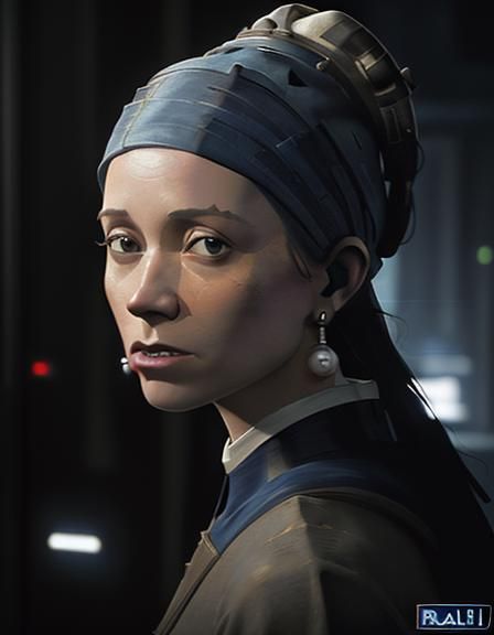 Girl with Pearl Earring: Star Wars Concept Art