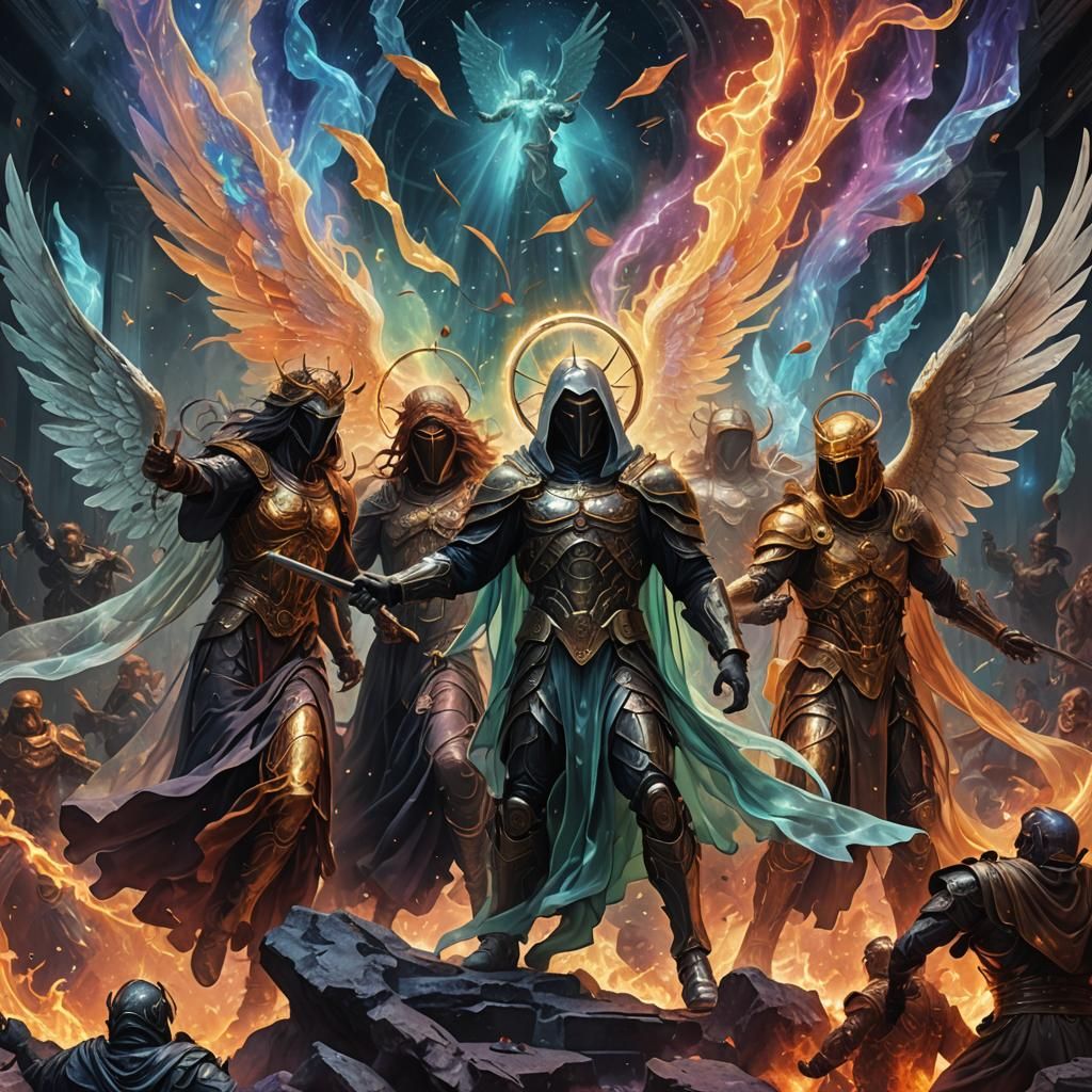 Angels and Demons Clash in Apocalyptic Theater