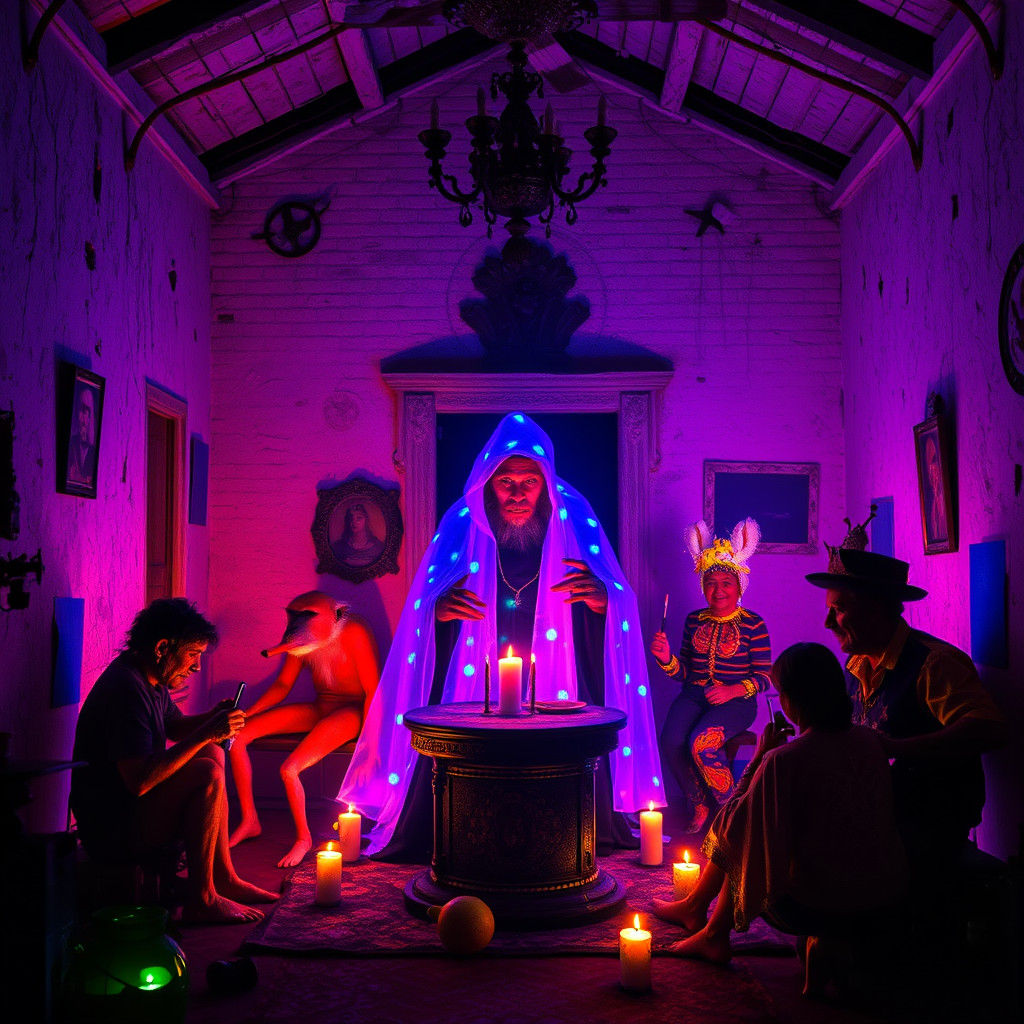 Mystical Fruit Medium Séance: Surreal Mexican Folk Art