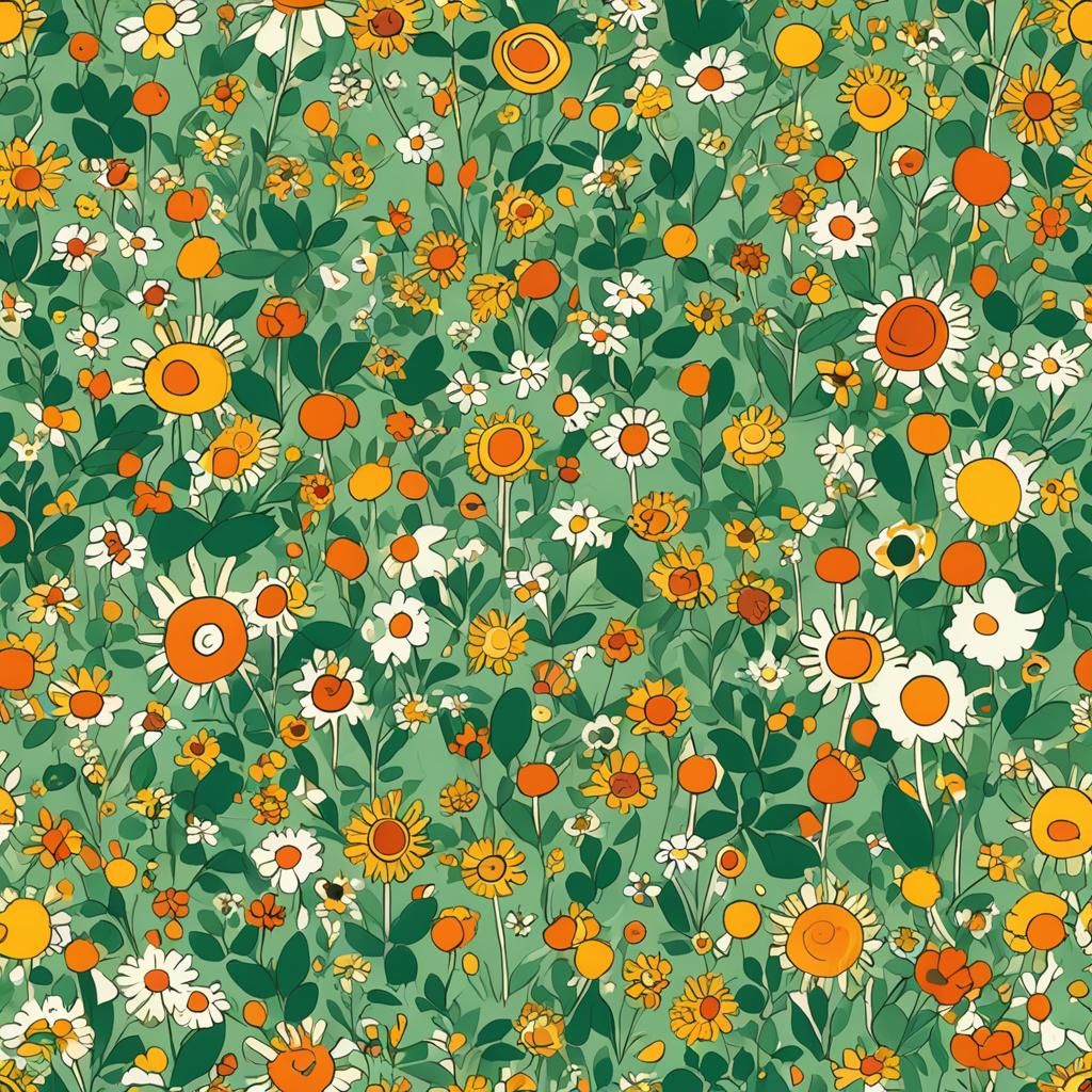 1960s Minimalist Art: Sunny Afternoon Groove