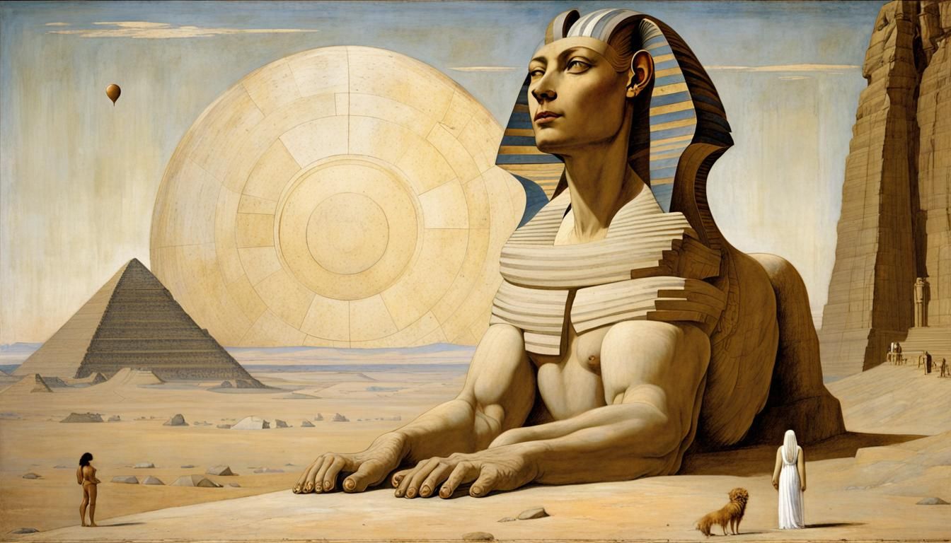 Apollo and the Sphinx in Symbolic Style