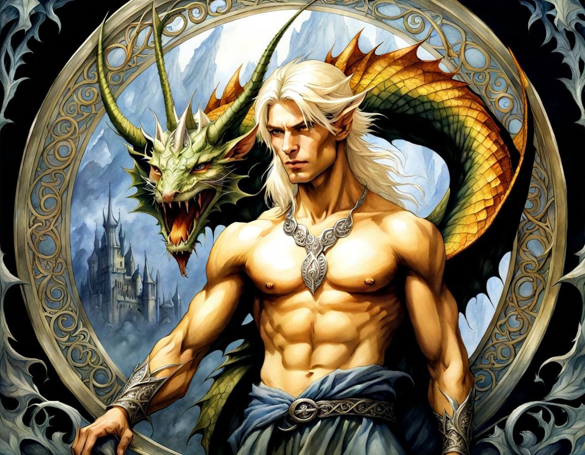 Dragon and Elf