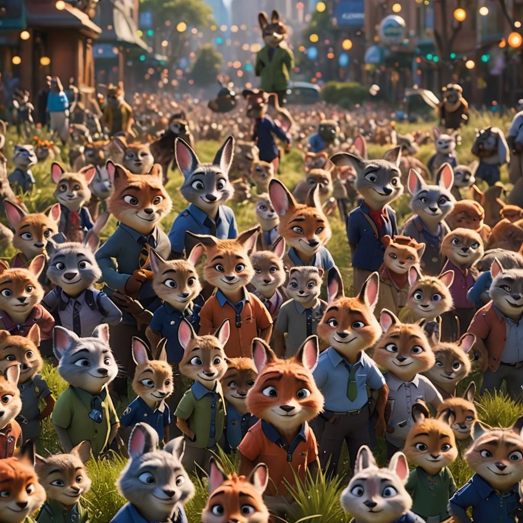 Zootopia Captured in Sharp Focus