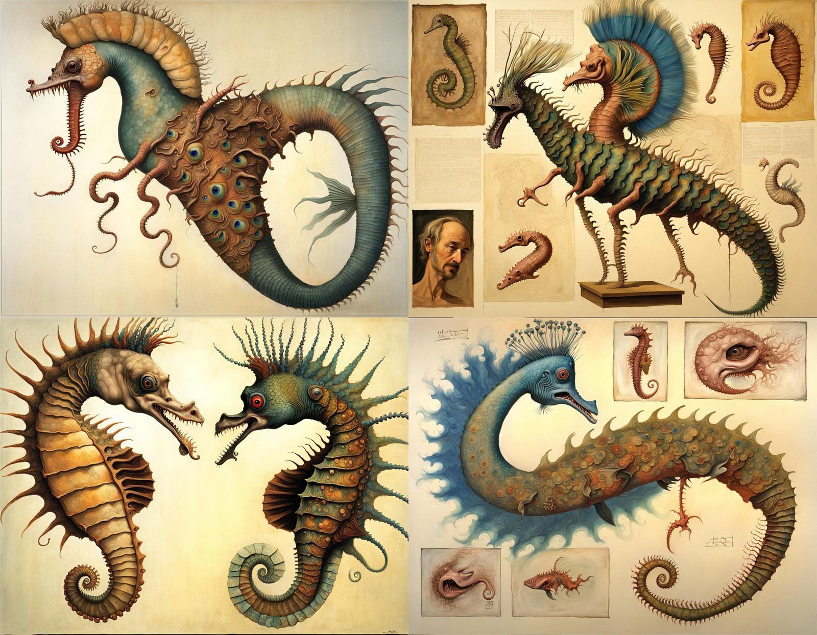 Monstrous Hybrid Creature: A Surreal Horror