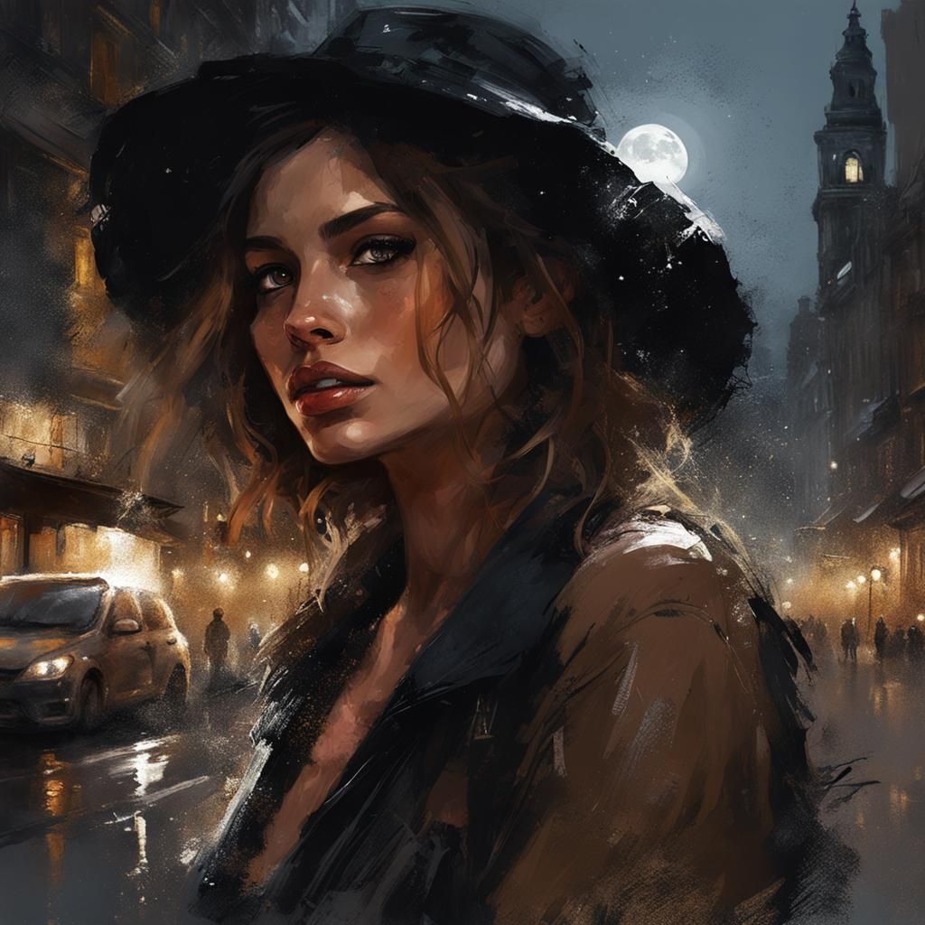 Coffee in Paris: Expressive Speed Painting