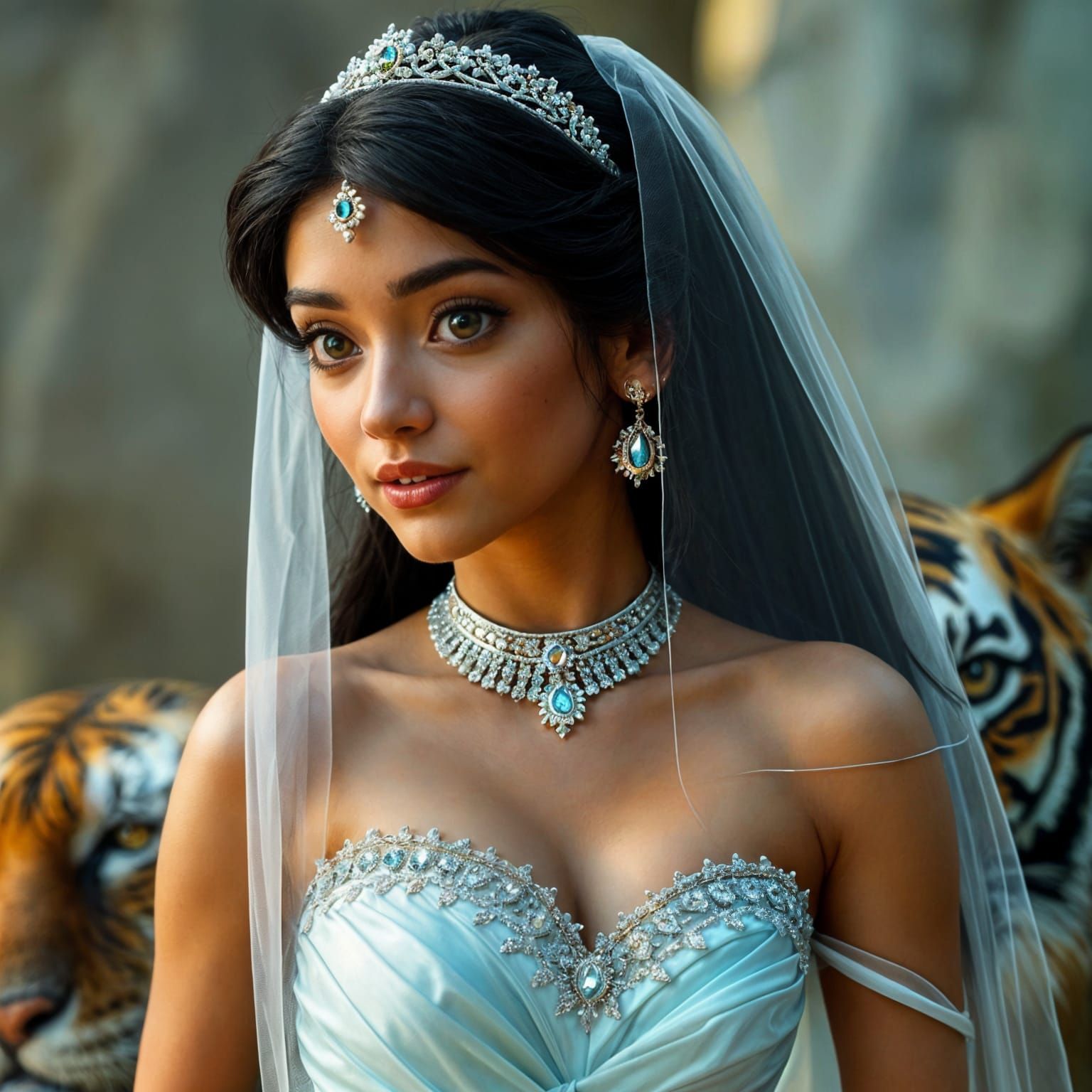 Disney Princess Jasmine's Wedding in Live Action