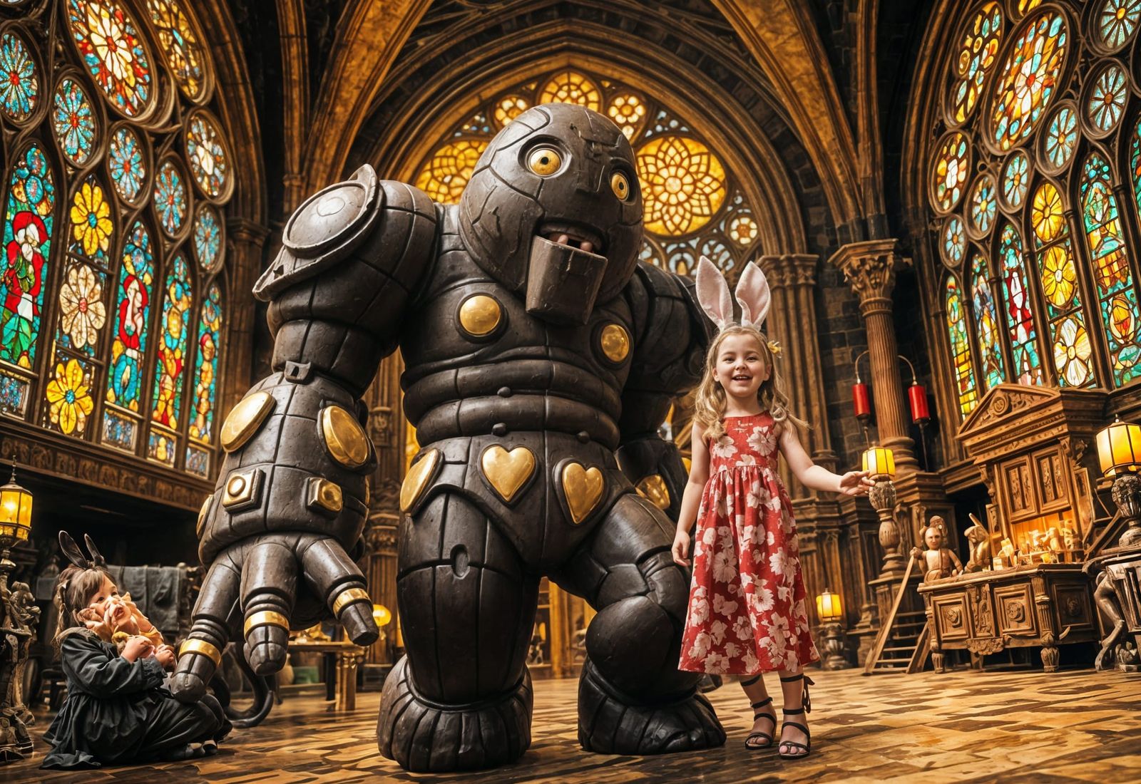 Chocolate Golem Creation in Wizard's Palace