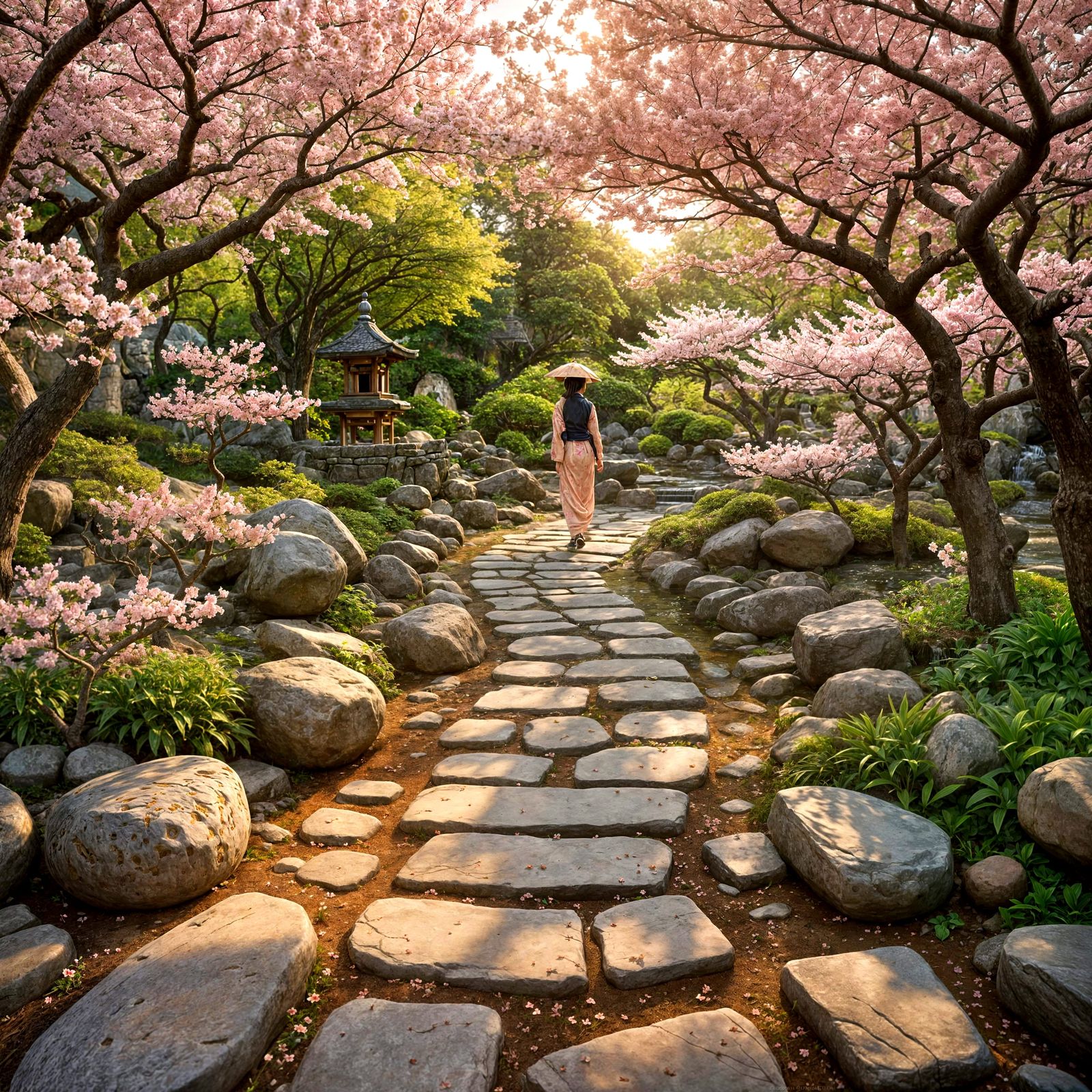 Sakura Zen Garden