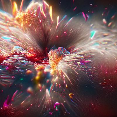 Spectacular Fireworks Display at Night
