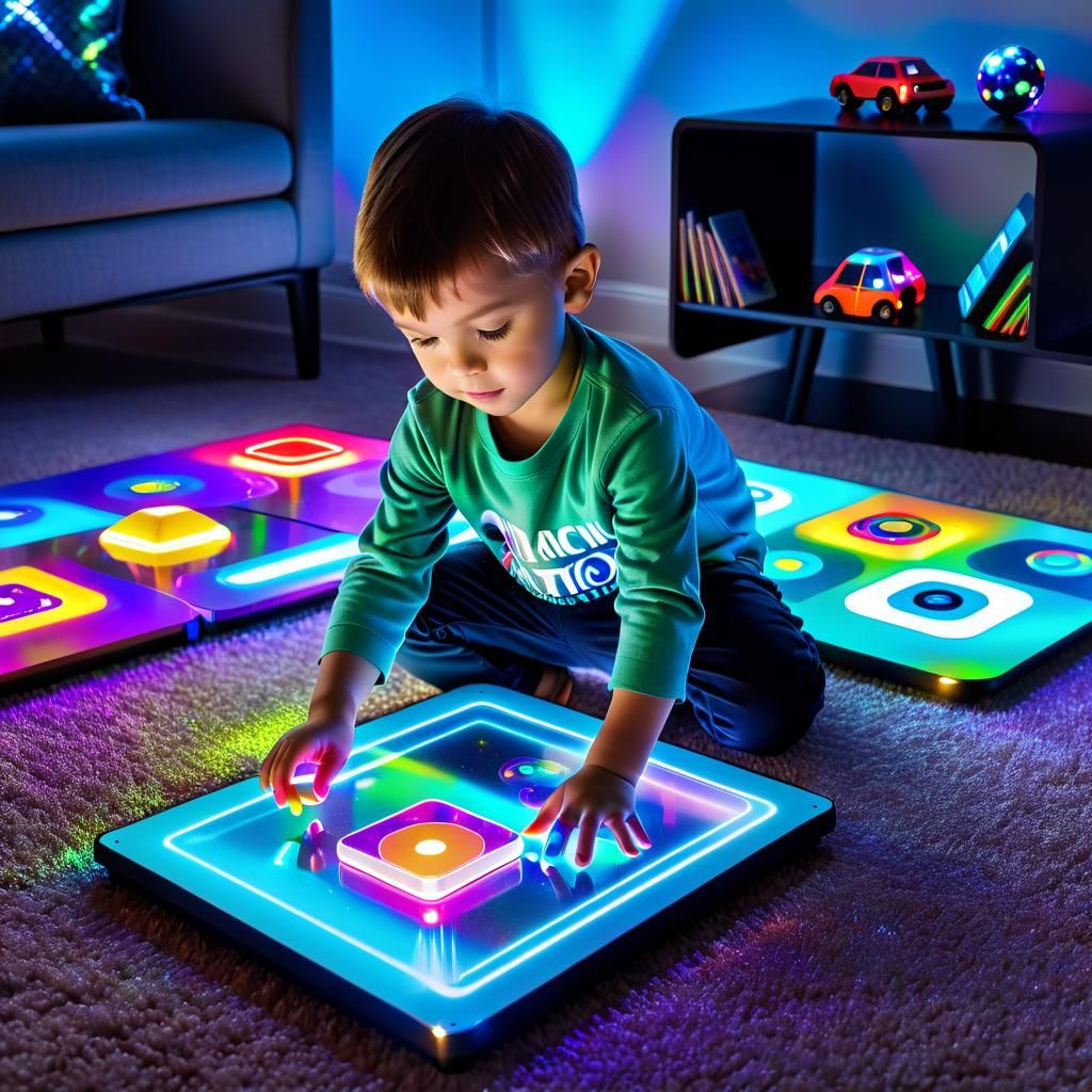 Child's Play with Holographic Toys